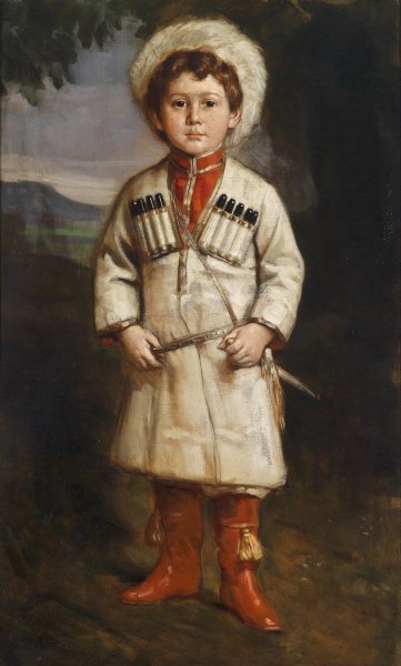 Юные казаки