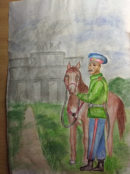 Рисунки на казачью тему