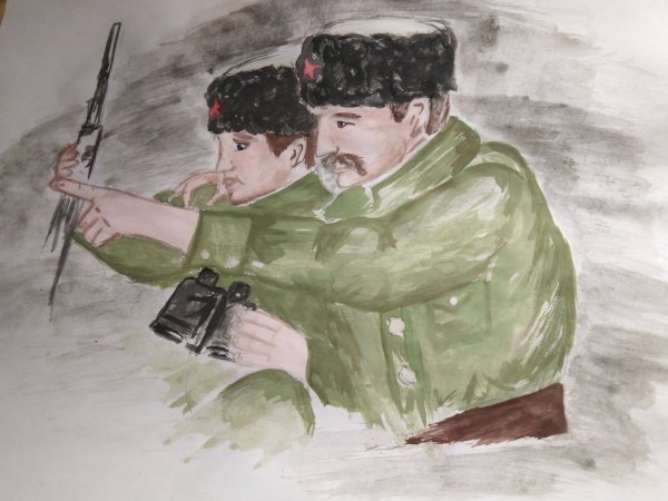 Казаки конкурс рисунков