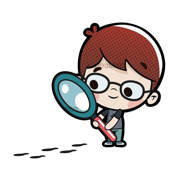 Мальчик с лупой