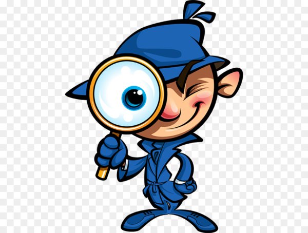 Персонаж с лупой