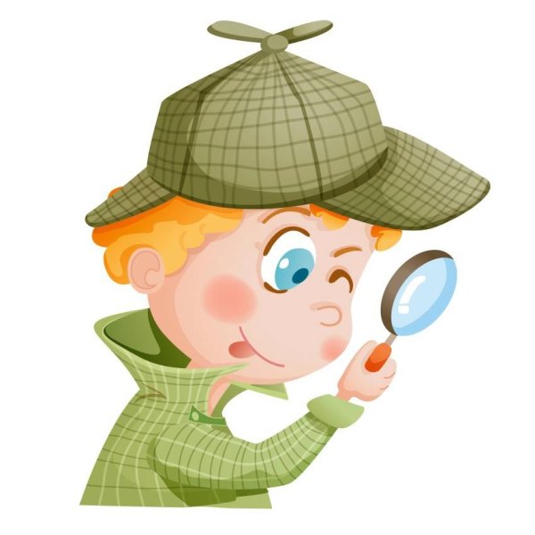 Детектив для детей иллюстрации