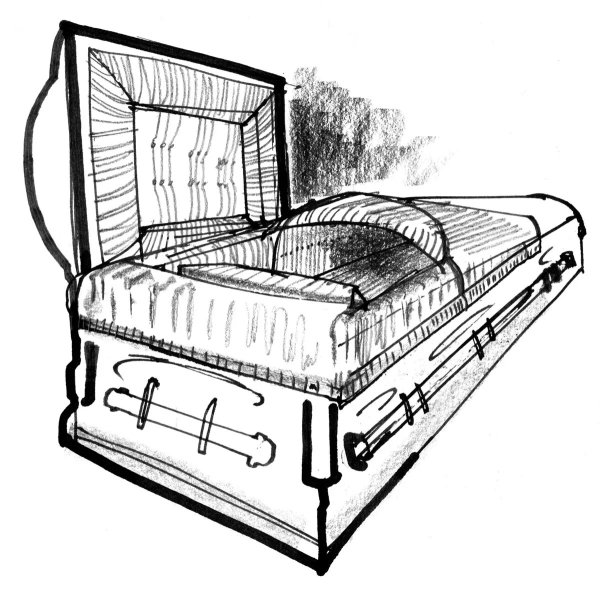 Гроб карандашом