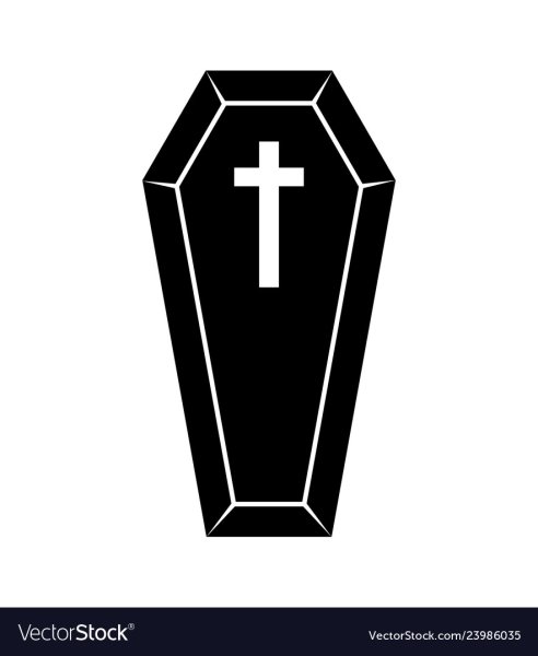 Гроб нарисованный