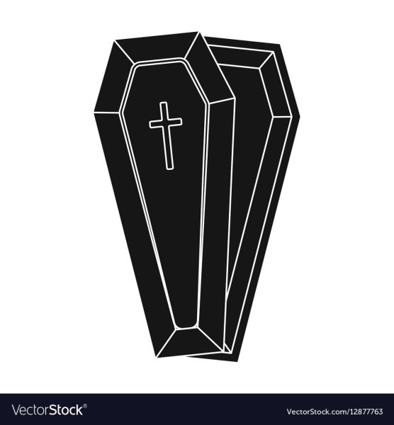 Гроб вектор