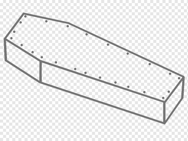 Гроб нарисованный