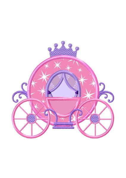 Карета раскраска