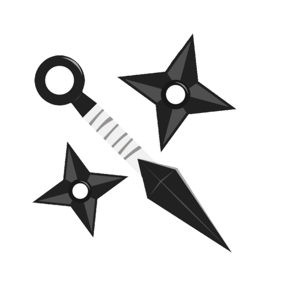 Кунай и сюрикен из Наруто