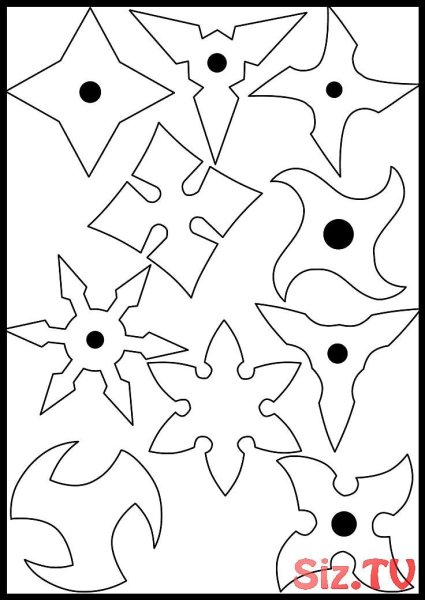 Метательные звездочки