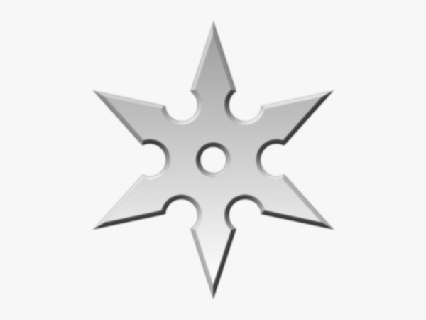 Сюрикены без фона