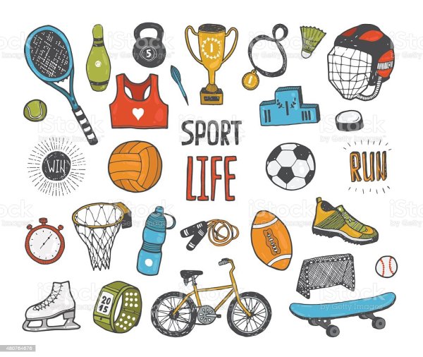 Стикеры на тему спорт