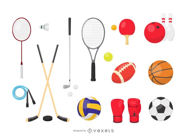 Спортивный инвентарь фон