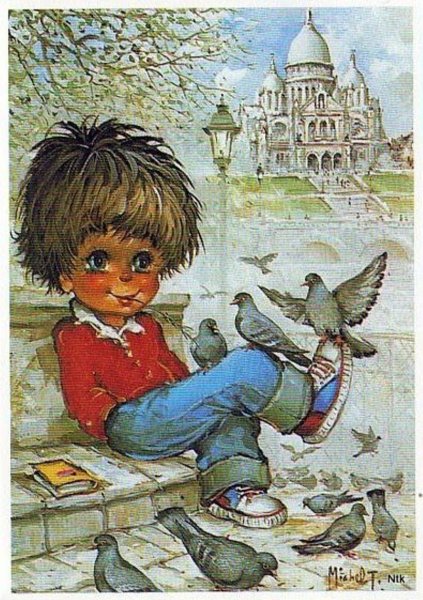 Гаврош на баррикаде Отверженные