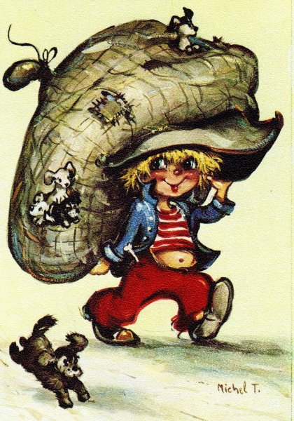 Французский художник Мишель Томас