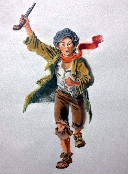 Отверженные Монпарнас и Гаврош