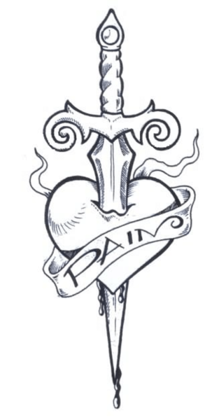 Кинжал эскиз