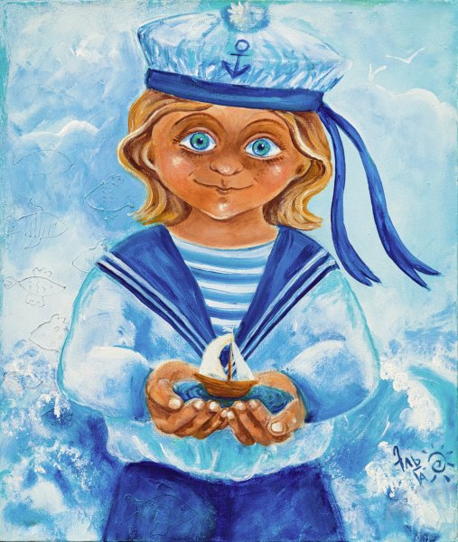 Иллюстрация морячка