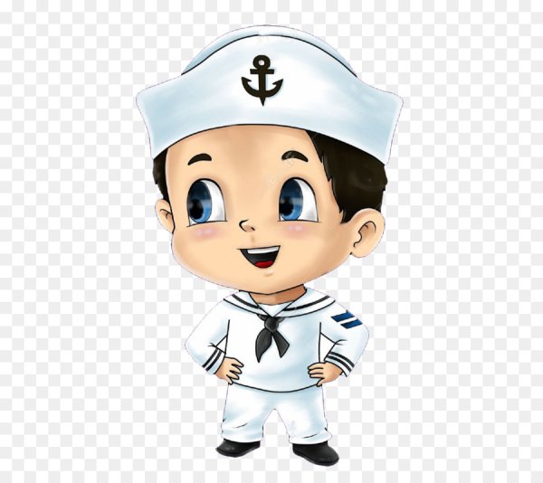 Нарисовать мальчика матроса