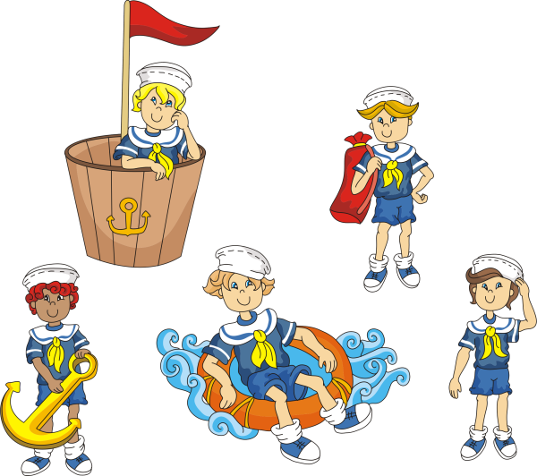 Моряк мультяшный