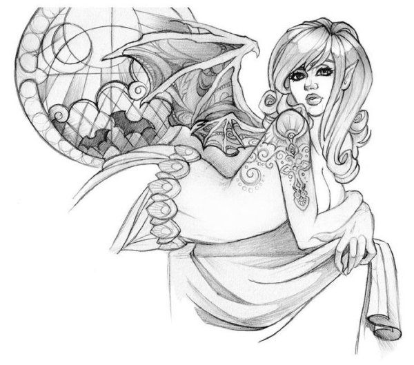 Девушка вампир Марселин