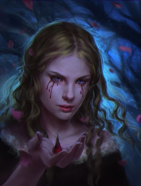 Раскраска вампир