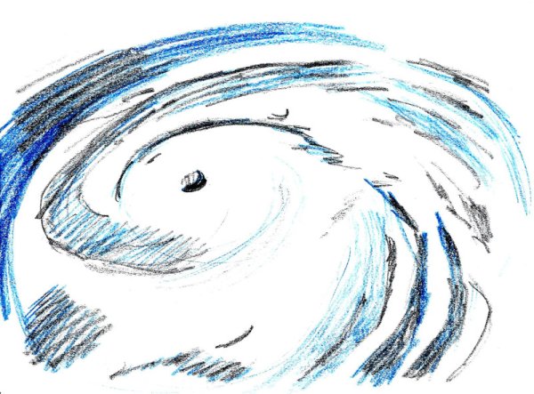 Ураган рисование