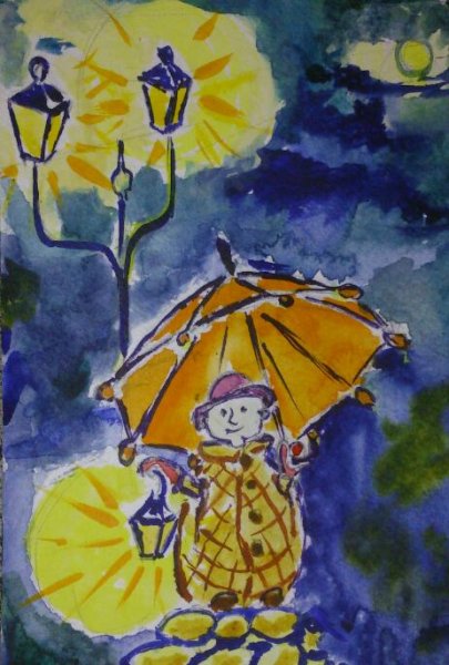 Муравьиный фонарщик рисунок