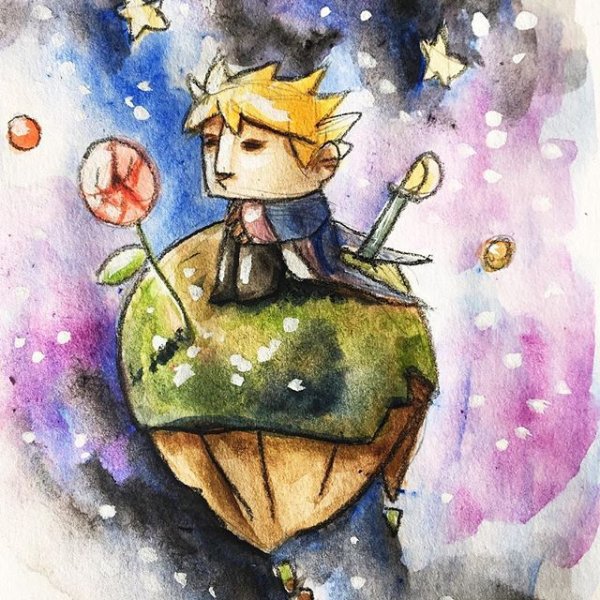 Маленький принц скетч