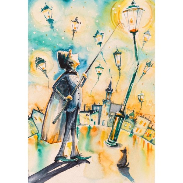 Фонарщик картина