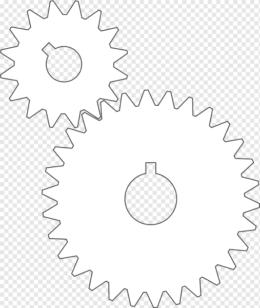 Шестеренка для рисования