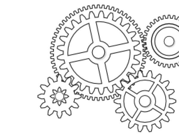 Штамп шестеренки