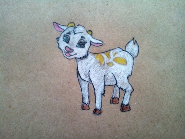 Рисование на коленке