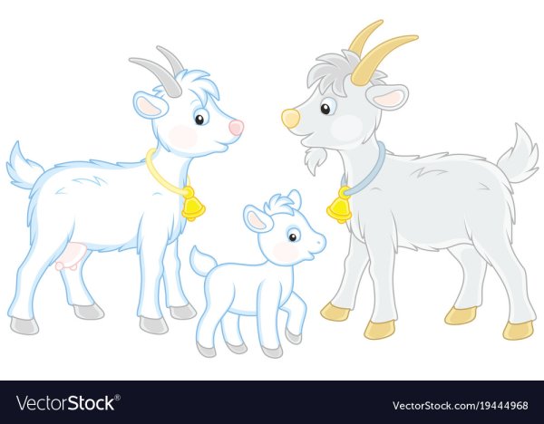 Козлята набросок