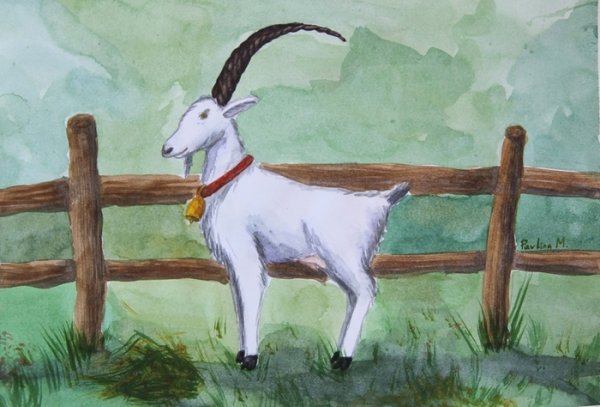 Козлик рисунок
