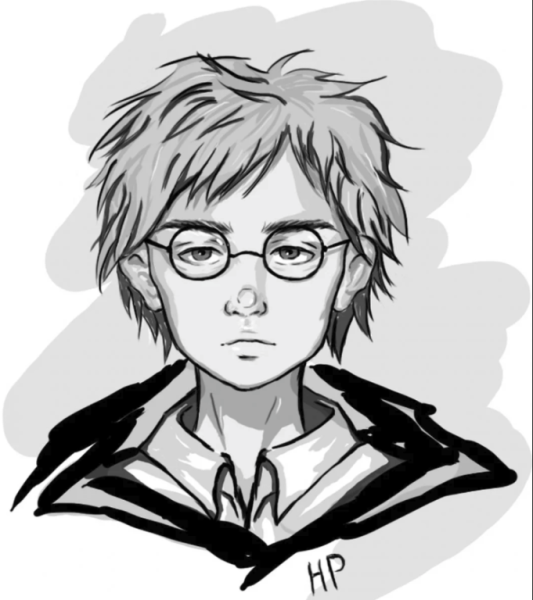 Гарри Поттер рисунок