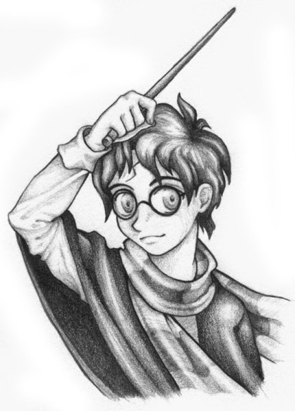 Гарри Поттер рисунок