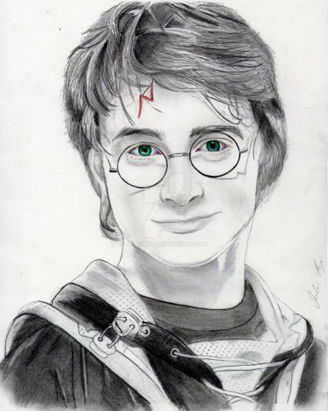 Портрет Гарри Поттера легкий