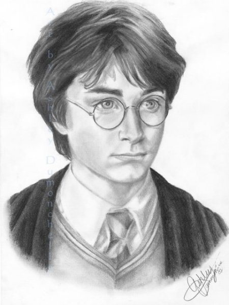 Гарри Джеймс Поттер для срисовки