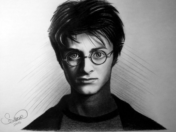 Гарри Поттер рисунок