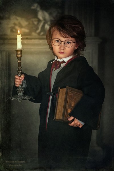 Гарри Поттер в полный рост для срисовки