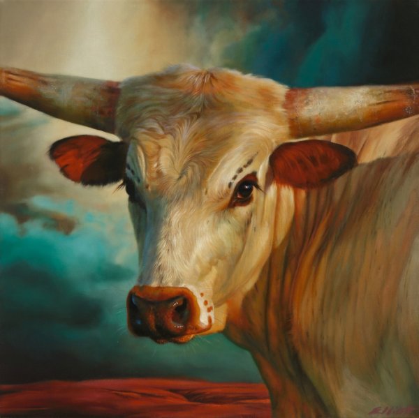 Картина бык Teresa Elliott