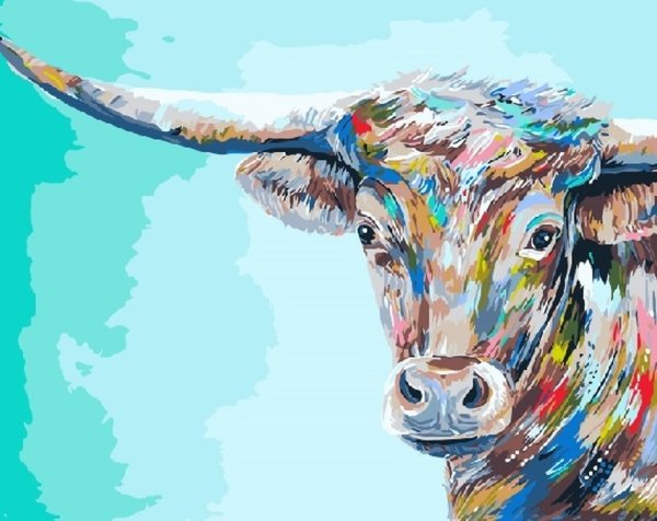 Бык картина