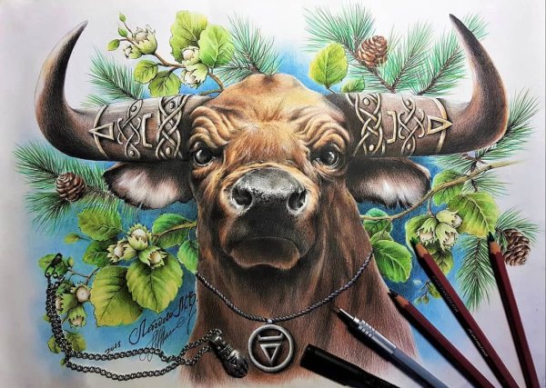 Металлический бык 2021