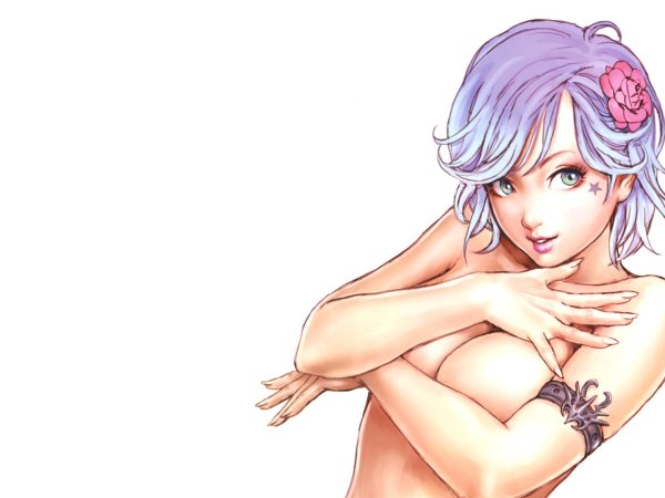 Красивое женское тело карандашом