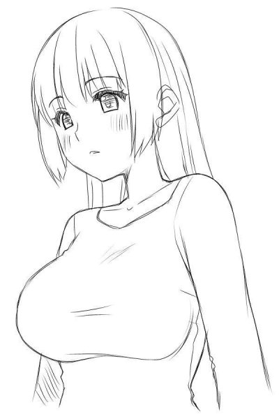 Адриана Лима рисунок