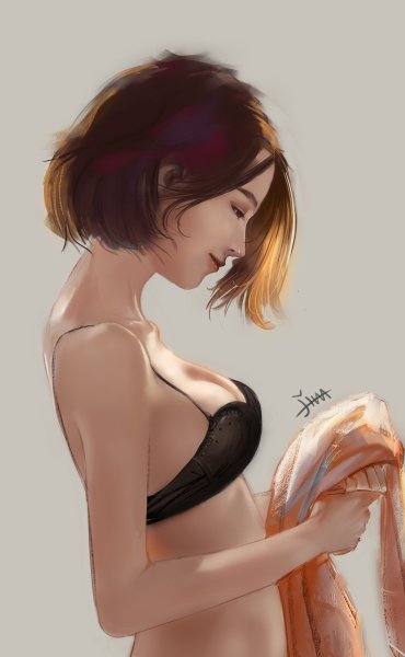 Рисунки девушек карандашом