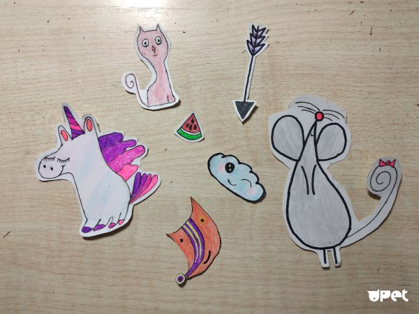 Идеи рисунков для самодельных наклеек