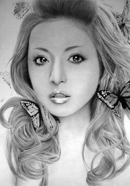Рисунки девушек