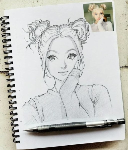 Стили рисования людей карандашом