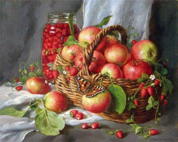 Художник Калиновская Екатерина натюрморт .